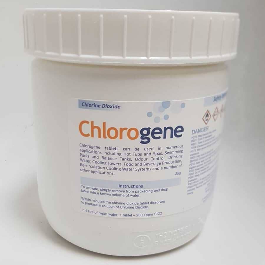 Chlorogene, Sterilising Tabs (for all systems)