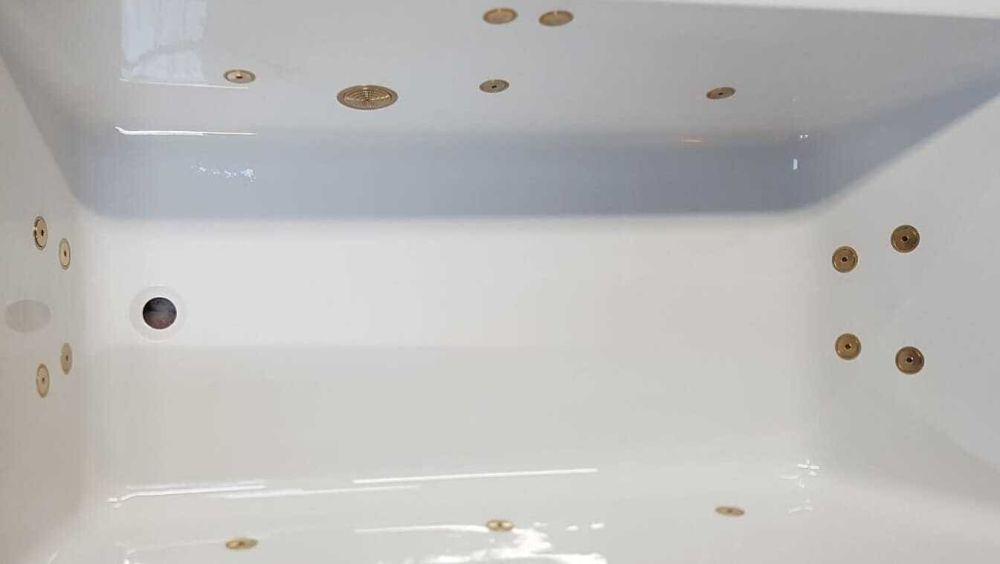 Brushed Brass Plating for Tranquility & Super Lux Duo Systems, 40, 44 & 52 Jets