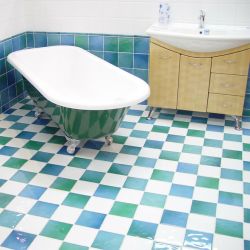 Designing a retro bathroom