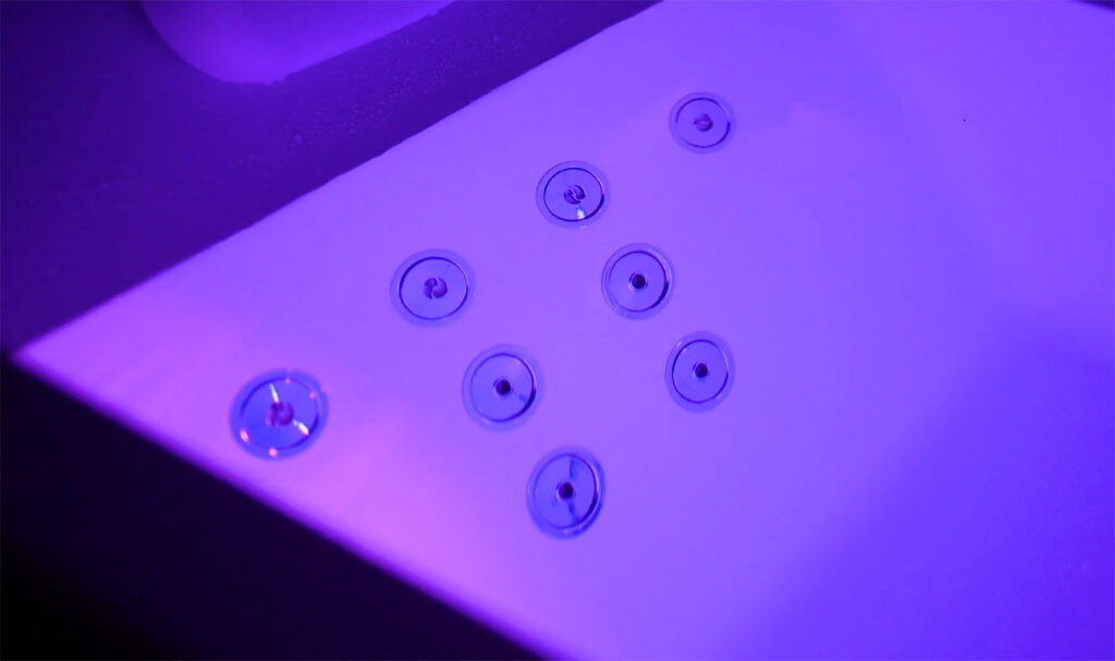 LED Chromotherapy mood lighting