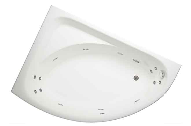 Trojan Orlando LH, Quantum Offset Whirlpool Bath