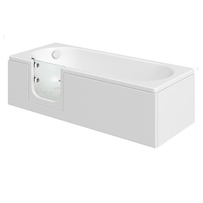 Cascade easy access bath